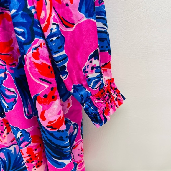 Lilly Pulitzer womens shirt Arlie mini dress size M NWT - Picture 9 of 10